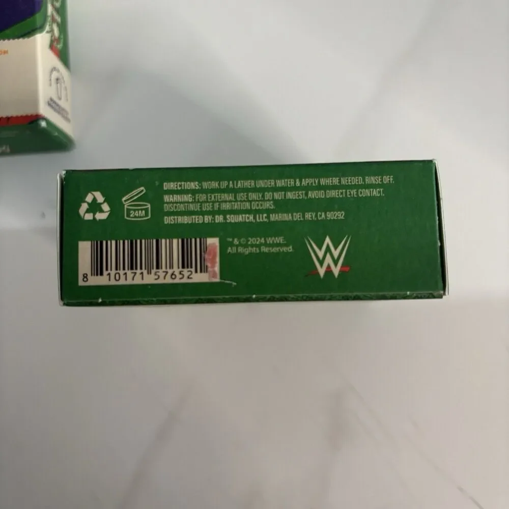 4 Bars Dr. Squatch Men's Natural Soap - WWE Ray Mysterio Magic 5 oz NEW